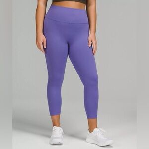 Lululemon Wunder Under Purple/Blue Running Leggings - Women's Size 6